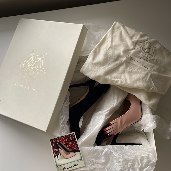 Authentic Charlotte Olympia Pumps SIZE 38 - Picture 7 of 7